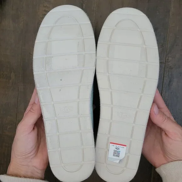 NEW UGG Delu Slip On Mule Womens 9.5 Canvas Sneaker Casual Travel Comfort - Picture 9 of 10